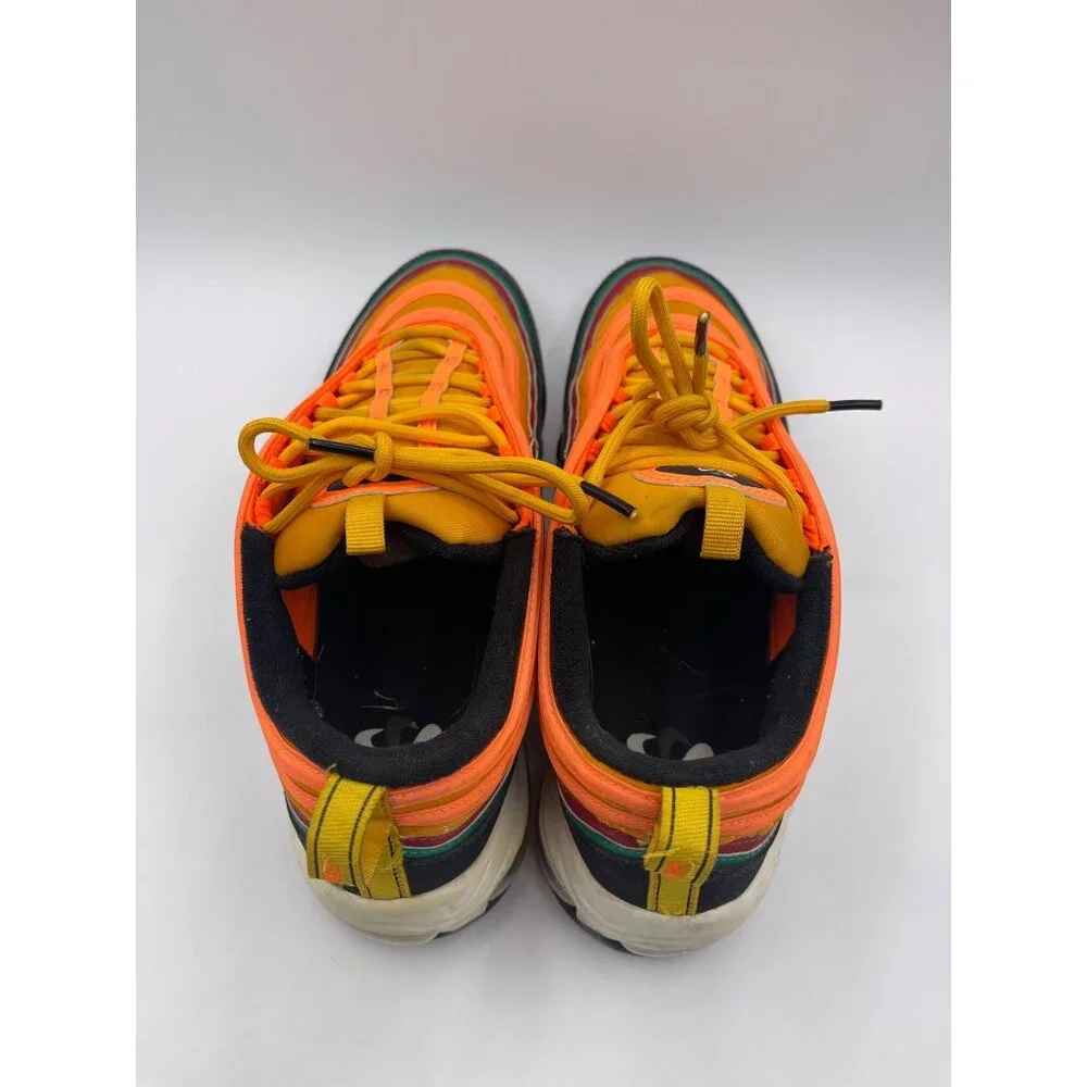 Nike Air Max 97 Sunburst Orange Pinwheel Logo 2019 CK9399-001 Men’s SZ 9 - Picture 5 of 8